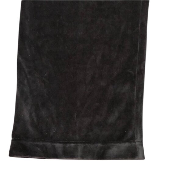 Alfred Dunner Cabin Fever Black Velvet Pants Sz 10P #264G - Picture 11 of 12
